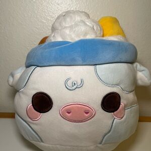 Adorable Blue and White Stuffed Animal